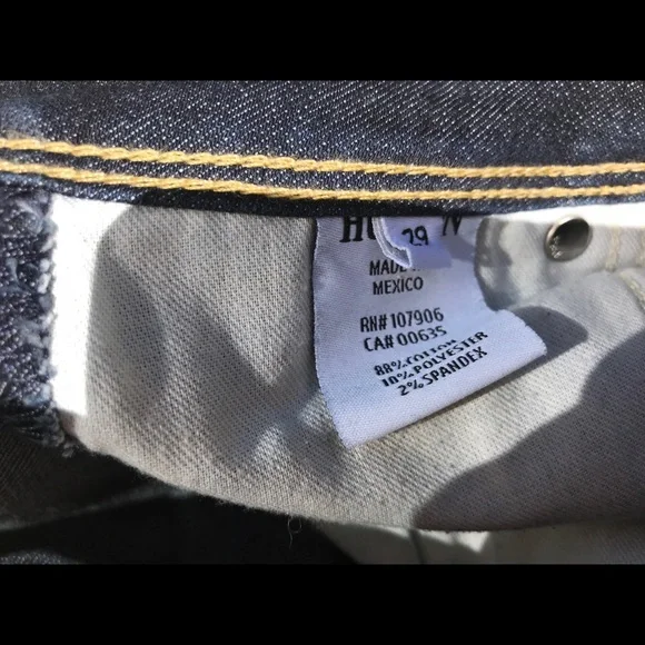 Hudson jeans dark wash 32 x 29 - Picture 6 of 6